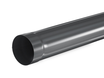Aquasystem 125/90 Труба L=1м (PU-Ral 7024)