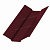 МеталлПрофиль Планка ендовы верхняя 76х76 L=2м (Norman-Ral 3005-0,5 мм)