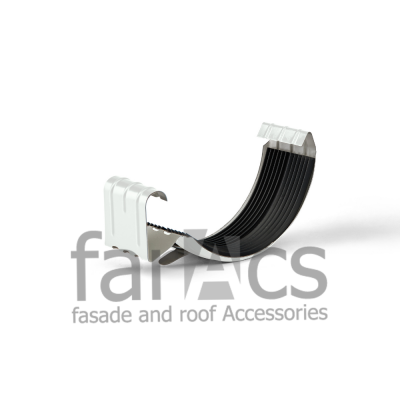 FarAcs СТАЛЬ 125/90 Соединитель желоба (Полиэстер-RAL 9003)