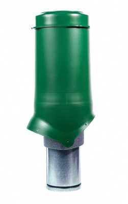 Krovent Pipe-VT IS Выход вентиляции 125/изол./500 Зеленый (RAL 6005)