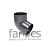 FarAcs ПВХ 152/100 PREMIUM Колено трубы 67° Серый графит