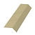 МеталлПрофиль Планка карнизная 100х69 L=2м (Norman-Ral 1014-0,5 мм)