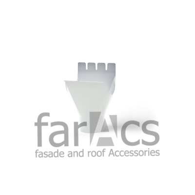 FarAcs СТАЛЬ 125/90 Воронка выпускная (Полиэстер-RAL 9003)