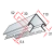 Альта-Профиль Планка Наружный угол К-12 BH L=3м Бук