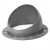 Krovent Base-VT Seam 125-150 основание вентиляционной трубы под фальц Серый (RAL 7024) Krovent Base-VT Seam 125-150 основание вентиляционной трубы под фальц Серый (RAL 7024)