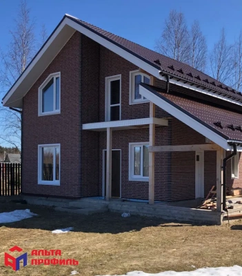 Альта-Профиль Панель Кирпич 1,130х0,468м Красный