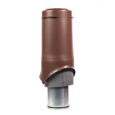 Krovent Pipe-VT IS Выход вентиляции 150/изол./500 Коричневый (RAL 8017)