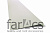 FarAcs Ветровая планка (L-профиль) 200мм L=2м (-Полиэстер с пленкой-0,4 мм-Ral 9003)