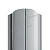 МеталлПрофиль Штакетник металлический ELLIPSE-O 19х126 (Полиэстер-Ral 7004-0,45 мм)