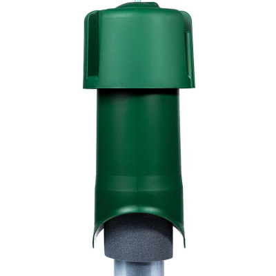 Krovent Pipe-VT IS Выход вентиляции 125/изол./500 Зеленый (RAL 6005)