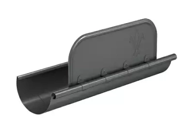 Aquasystem 125/90 Ограничитель перелива прямой L=0,4м (PU-Ral 7024)