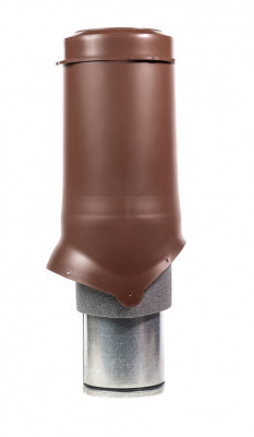 Krovent Pipe-VT IS Выход вентиляции 150/изол./500 Коричневый (RAL 8017)