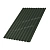 МеталлПрофиль Профилированный лист С-21x1000 (Viking-Ral 6007-0,45 мм) Тип профиля B