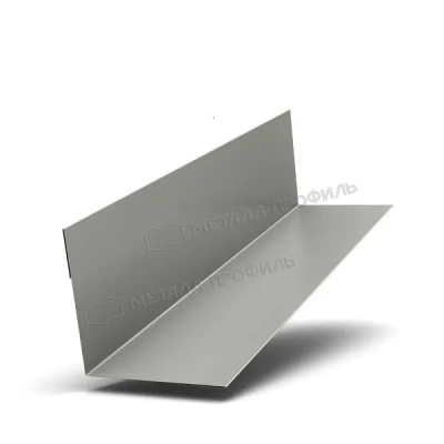 МеталлПрофиль Планка угла внутреннего 115х115 L=2м (Norman-Ral 9002-0,5 мм)