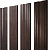 Grand Line Штакетник Twin  (Print Elite Двухсторонный-Antique Wood-0,45 мм)