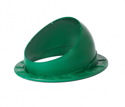 Krovent Base-VT Seam 125-150 основание вентиляционной трубы под фальц Зеленый (RAL 6005)