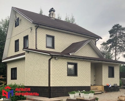 Альта-Профиль Наружный угол Гранит 0,47х0,16м Альпийский