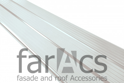 FarAcs Софит 0,375 L=3м без перфорации (-Полиэстер-0,35-0,37мм-RAL9003)