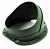 Krovent Base-VT Kredo 125-150 основание вент. трубы для м/ч Кредо Зеленый (RAL 6005)