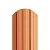 МеталлПрофиль Штакетник металлический LАNE-O 16,5х99 (Agneta-Copper\Copper-0,5 мм)