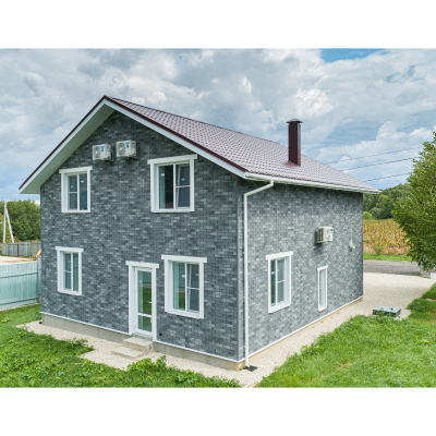 Технониколь HAUBERK NEW Фасадная плитка Кирпич 2,5 м2 Готический