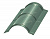 МеталлПрофиль Планка конька круглого R110 L=2м (PURMAN-20-Tourmalin-0,5 мм)