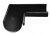 Grand Line 125/90 Угол желоба внутренний 90° (Granite-Ral 9005) Grand Line 125/90 Угол желоба внутренний 90° (Granite-Ral 9005)