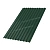 МеталлПрофиль Профилированный лист С-21x1000 (Norman-Ral 6005-0,5 мм) Тип профиля B