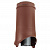 Krovent Pipe-VT IS Выход канализации 125/100 изол./500 Коричневый (RAL 8017)