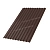 МеталлПрофиль Профилированный лист С-21x1000 (Norman-Ral 8017-0,5 мм) Тип профиля B
