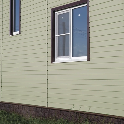 Альта-Профиль Сайдинг Альта-Брус Премиум Ивори