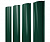 Grand Line Штакетник Полукруглый Slim  (Satin-Ral 6005-0,5 мм)