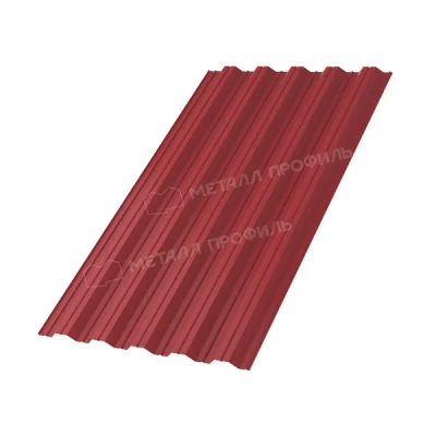 МеталлПрофиль Профилированный лист НС-35x1000 (Norman-Ral 3011-0,5 мм) Тип профиля B