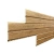МеталлПрофиль Софит Lбрус-15х240 0,264 с перфорацией (-Ecosteel Текстурированный-0,5 мм-Золотой Дуб)