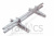 FarAcs NEW Premium Снегозадержатель плоско-овальный 45х25, 2 Т- опоры для м/ч, г/ч, п/н L=1м (Цинк-Ral 7004) FarAcs NEW Premium Снегозадержатель плоско-овальный 45х25, 2 Т- опоры для м/ч, г/ч, п/н L=1м (Цинк-Ral 7004)