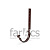 FarAcs СТАЛЬ 125/90 Держатель желоба (Полиэстер-RAL 8017)
