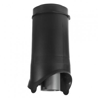 Krovent Pipe-VT IS Выход канализации 125/100 изол./500 Черный (RAL 9005)