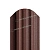 МеталлПрофиль Штакетник металлический МП TRAPEZE-O 16,5х118 (VikingMP E-20-Ral 8017-0,5 мм)