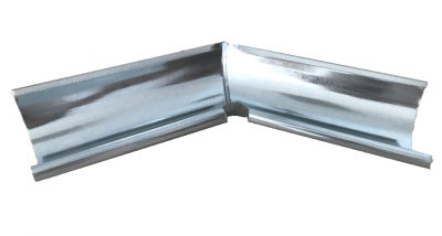 FarAcs СТАЛЬ 125/90 Угол желоба внутренний 135° (Цинк)