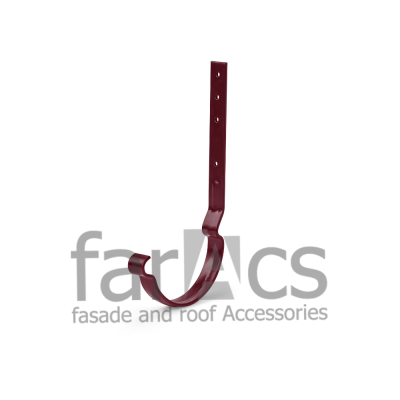 FarAcs СТАЛЬ 125/90 Держатель желоба (Полиэстер-RAL 3005)
