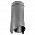 Krovent Pipe-VT IS Выход канализации 125/100 изол./700 Серый (RAL 7024)