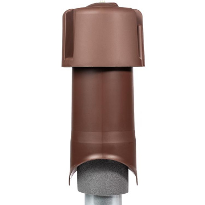 Krovent Pipe-VT IS Выход вентиляции 125/изол./500 Коричневый (RAL 8017)